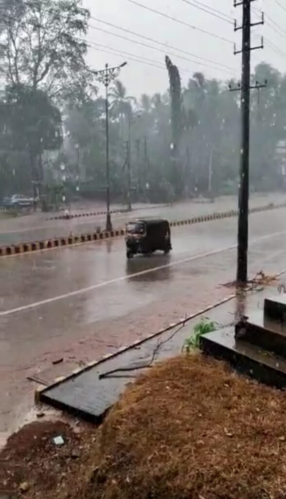 ಕುಕ್ಕೆ ಸುಬ್ರಹ್ಮಣ್ಯ ಪರಿಸರದಲ್ಲಿ ಮತ್ತೆ ಮಳೆ