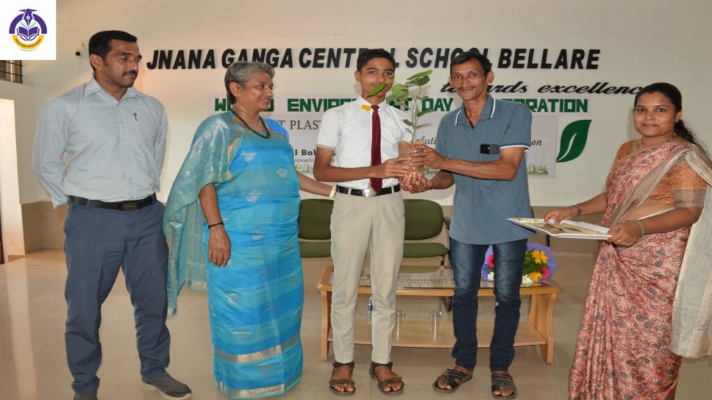 ಬೆಳ್ಳಾರೆ ಜ್ಞಾನಗಂಗಾ ಸೆಂಟ್ರಲ್ ಸ್ಕೂಲ್ ನಲ್ಲಿ ವಿಶ್ವ ಪರಿಸರ ದಿನಾಚರಣೆ.