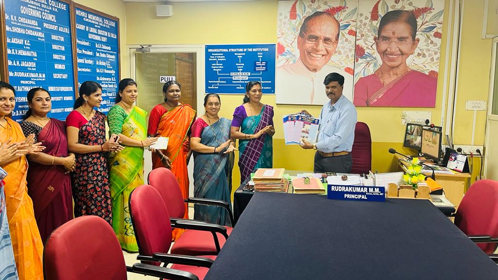 ಎನ್ನೆಂಸಿಯ ಕಾಲೇಜು ವಾರ್ತಾಪತ್ರ “ವಿದ್ಯಾಚೇತನ” ದ ಅನಾವರಣ