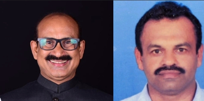 ರಾಹುಲ್ ಗಾಂಧಿ ಶಿಕ್ಷೆಗೆ ಸುಪ್ರೀಂಕೋರ್ಟ್‌ ತಡೆ ನೀಡಿರುವುದಕ್ಕೆ ಹರ್ಷ ವ್ಯಕ್ತಪಡಿಸಿದ ಟಿ ಎಂ ಶಹೀದ್ ಮತ್ತು ಸದಾನಂದ ಮಾವಜಿ.