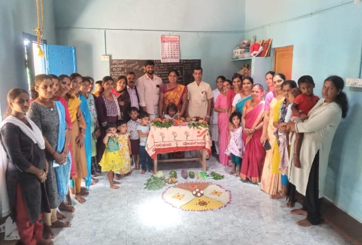 ಕುಂಬಳಚೇರಿ : ರಾಷ್ಟ್ರೀಯ ಪೋಷಣ್ ಮಾಸಾಚರಣೆ
