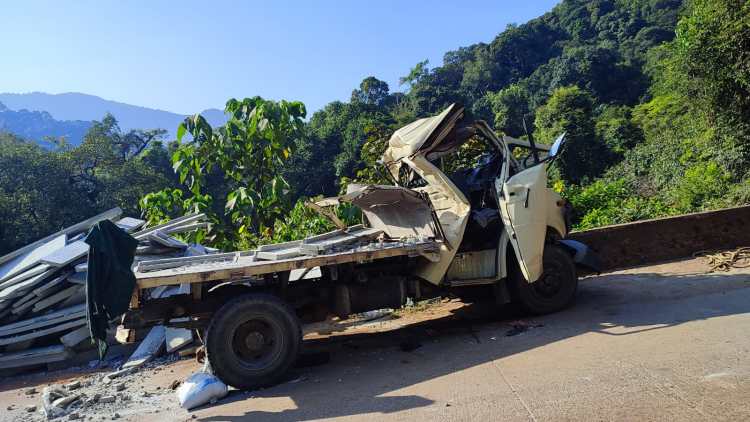 ಶಿರಾಡಿ ಘಾಟ್ ನಲ್ಲಿ ಟೆಂಪೋವೊಂದಕ್ಕೆ ಅಪರಿಚಿತ ವಾಹನ ಢಿಕ್ಕಿ: ಇಬ್ಬರು ಸ್ಥಳದಲ್ಲೇ ಸಾವು.