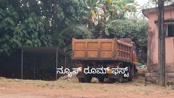 ಅಕ್ರಮ ಮರಳು ಸಾಗಾಟ ಪ್ರಕರಣ , ಲಾರಿ ಸೇರಿದಂತೆ ಚಾಲಕ ಪೋಲಿಸ್ ವಶ