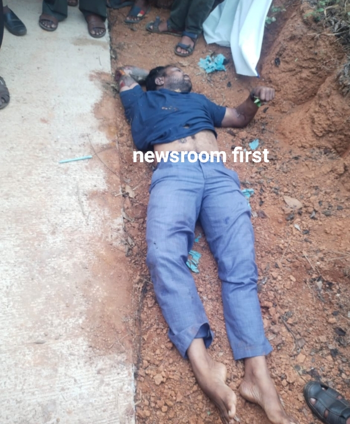 ಬಳ್ಪ: ಕರ್ತವ್ಯ ನಿರ್ವಹಿಸುತ್ತಿದ್ದ ಲೈನ್‌ಮ್ಯಾನ್ ವಿದ್ಯುತ್ ಶಾಕ್‌ಗೆ ಬಲಿ: ಸ್ಥಳಕ್ಕೆ ಮೆಸ್ಕಾ ಅಧಿಕಾರಿಗಳು ದೌಡು.