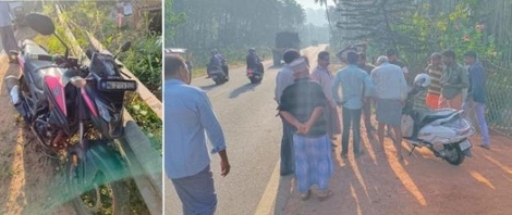 ಜಾಲ್ಸುರು : ದ್ವಿಚಕ್ರ ವಾಹನಗಳ  ನಡುವೆ ಅಪಘಾತ- ಸಣ್ಣಪುಟ್ಟ ಗಾಯಗಳೊಂದಿಗೆ ಸವಾರರು ಪಾರು