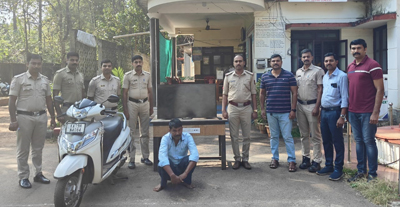 ಹಲವು ಕಳ್ಳತನ ಪ್ರಕರಣಗಳಲ್ಲಿ ಬಾಗಿಯಾಗಿದ್ದ  ಆರೋಪಿ ಹರೀಶ್ ಪೂಜಾರಿ ಬಂಧನ