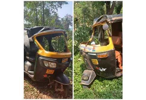 ರಿಕ್ಷಾಗಳ ಮುಖಾಮುಖಿ ಡಿಕ್ಕಿ : ಹಲವು ಮಂದಿಗೆ ಗಾಯ