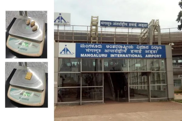 ಮಂಗಳೂರಿನಲ್ಲಿ ಅಕ್ರಮವಾಗಿ 45 ಲಕ್ಷ ರೂ. ಮೌಲ್ಯದ ಚಿನ್ನ ಕಳ್ಳ ಸಾಗಾಣಿಕೆ!