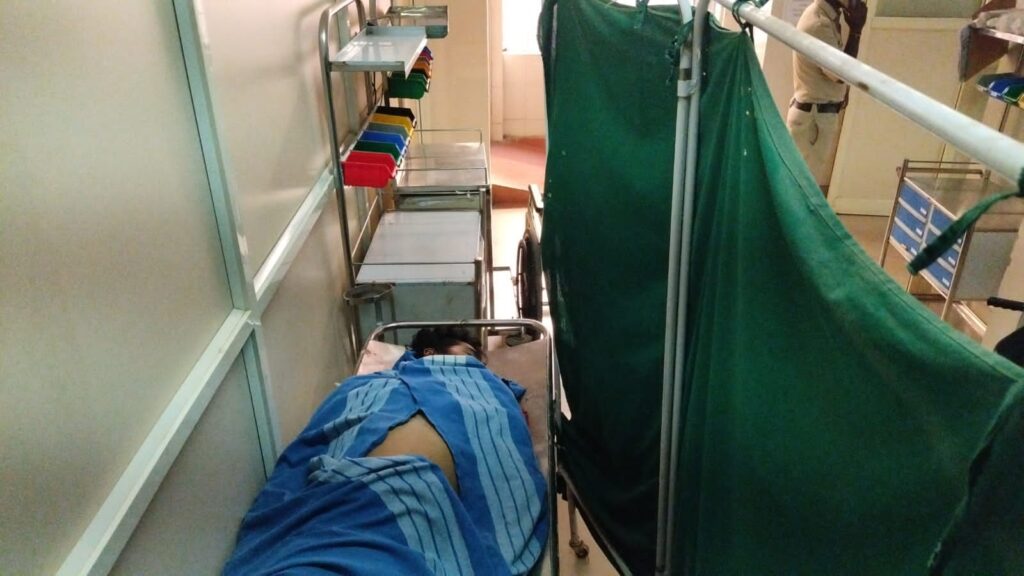 ಮಡಿಕೇರಿಯಲ್ಲಿ ನೂತನ ಆಸ್ಪತ್ರೆ ಕಟ್ಟಡದಿಂದ ಬಿದ್ದು ಕಾರ್ಮಿಕ ಸಾವು.