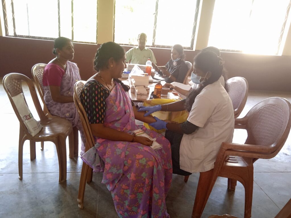 ಸಂಪಾಜೆ : ಕಾರ್ಮಿಕ ಇಲಾಖೆಯ ವತಿಯಿಂದ ಉಚಿತ ಆರೋಗ್ಯ ತಪಾಸಣಾ ಕಾರ್ಯಕ್ರಮ