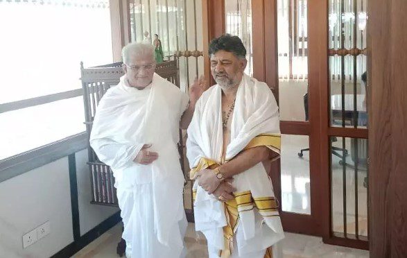 ಧರ್ಮಸ್ಥಳ ಕ್ಷೇತ್ರಕ್ಕೆ ಉಪ ಮುಖ್ಯಮಂತ್ರಿ ಡಿ.ಕೆ ಶಿವಕುಮಾರ್ ಭೇಟಿ.