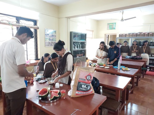 ಎನ್ನೆಂಸಿ, ನೇಚರ್ ಕ್ಲಬ್ ಮತ್ತು ಜೀವಶಾಸ್ತ್ರ ಪದವಿ ವಿಭಾಗಗಳ ವತಿಯಿಂದ “ಫ್ಲೇಮ್ ಲೆಸ್ ಫೀಸ್ಟ್” ಬೆಂಕಿ ರಹಿತ ಅಡುಗೆ ತಯಾರಿ ಸ್ಪರ್ಧೆ