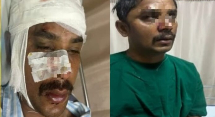 ಮೈಸೂರು : ತಪಾಸಣೆ ವೇಳೆ ಚುನಾವಣಾ ಸಿಬ್ಬಂದಿ ಮೇಲೆ ಮಾರಣಾಂತಿಕ ಹಲ್ಲೆ