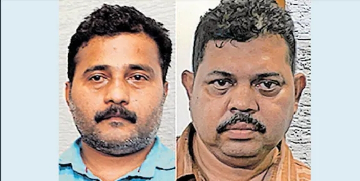 ಮುಳ್ಳೇರಿಯಾ: 4.76 ಕೋಟಿ ರೂ ವಂಚನೆ – ಬ್ಯಾಂಕ್ ಕಾರ್ಯದರ್ಶಿ ಮತ್ತು ಆತನ ಸ್ನೇಹಿತನ ಬಂಧನ .