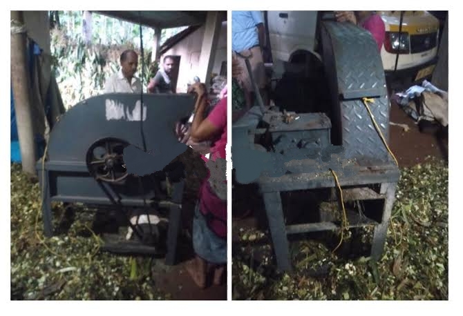 ಬೆಳ್ತಂಗಡಿಯ ನಾಲ್ಕೂರಿನಲ್ಲಿ ಹುಲ್ಲು ಕತ್ತರಿಸುವ ಯಂತ್ರಕ್ಕೆ ಸಿಲುಕಿದ ವ್ಯಕ್ತಿಯ ಎರಡು ಕೈಗಳು ಕಟ್ .