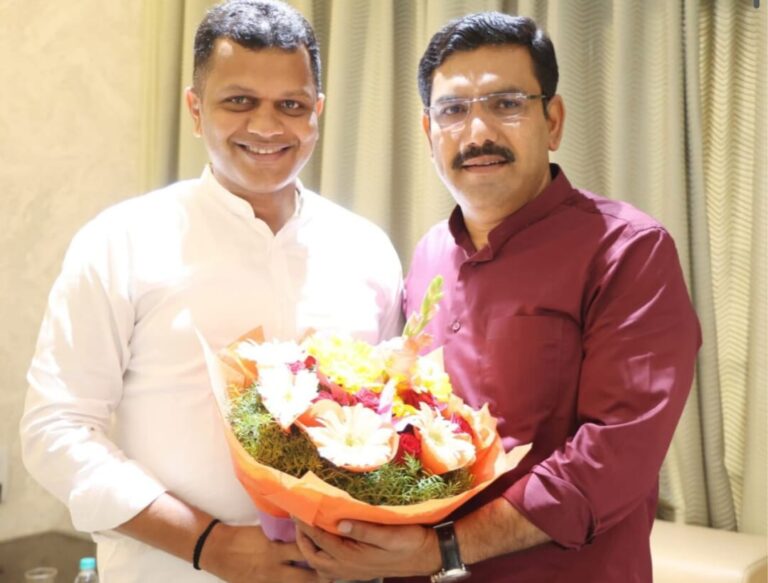 ದ.ಕ. ಜಿಲ್ಲಾ ನೂತನ ಸಂಸದ ಕ್ಯಾ.ಬ್ರಿಜೇಶ್ ಚೌಟರಿಂದ ವಿಜಯೇಂದ್ರ ಭೇಟಿ.