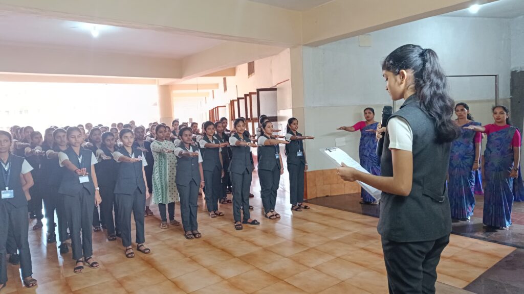 ಕೆವಿಜಿ ಅಮರ ಜ್ಯೋತಿ ಪಿಯು ಕಾಲೇಜಿನಲ್ಲಿ ನಶಾಮುಕ್ತ ಭಾರತ ಅಭಿಯಾನದ ಪ್ರತಿಜ್ಞಾ ಸ್ವೀಕಾರ