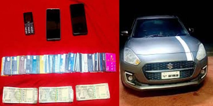 ATM ಬರುತ್ತಿದ್ದ ಗ್ರಾಹಕರಿಗೆ ಕಾರ್ಡ್  ಬದಲಿಸಿ ನೀಡಿ ಖಾತೆಯಿಂದ ಹಣ ಡ್ರಾ ಮಾಡುತ್ತಿದ್ದ ಅಂತಾರಾಜ್ಯ ಕಳ್ಳರ ಬಂಧನ..!