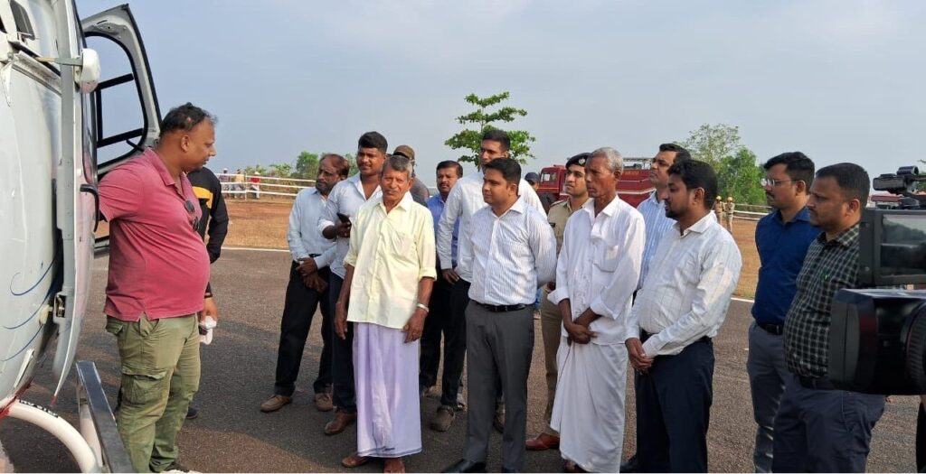 ಮಂಗಳೂರು : ಕರಾವಳಿ ಉತ್ಸವ ಪ್ರಯುಕ್ತ ಹೆಲಿಕಾಪ್ಟರ್ ರೈಡ್ಗೆ ಚಾಲನೆ