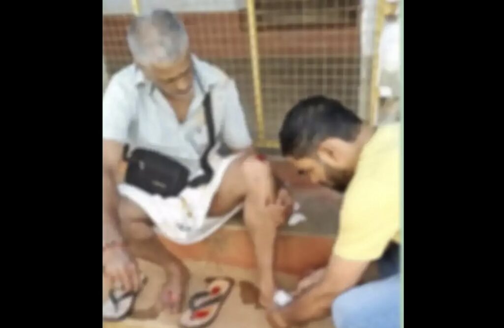 ಪುತ್ತೂರು : ಬೈಕ್‌ನಿಂದ ಬಿದ್ದು ಗಾಯಗೊಂಡೆ ಅರ್ಚಕರಿಗೆ ಮಸೀದಿಯಲ್ಲಿ ಚಿಕಿತ್ಸೆ