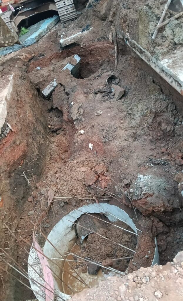 ಚರಂಡಿ ಕಾಮಗಾರಿ ವೇಳೆ ಮಣ್ಣು ಕುಸಿದು ಕೂಲಿ ಕಾರ್ಮಿಕ ಮೃತ್ಯು