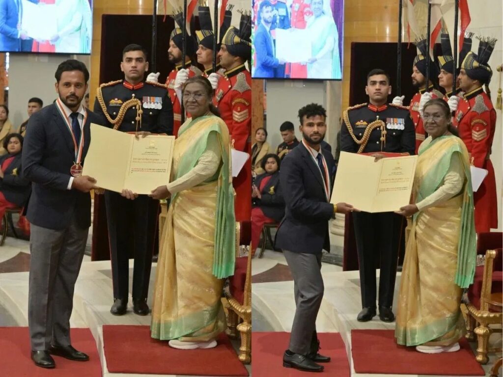 ಮೇಜರ್ ಧ್ಯಾನ್ ಚಂದ್ ಖೇಲ್ ರತ್ನ 2025: ನಾಲ್ವರು ಕ್ರೀಡಾಪಟುಗಳಿಗೆ ರಾಷ್ಟ್ರದ ಅತ್ಯುನ್ನತ ಕ್ರೀಡಾ ಗೌರವ