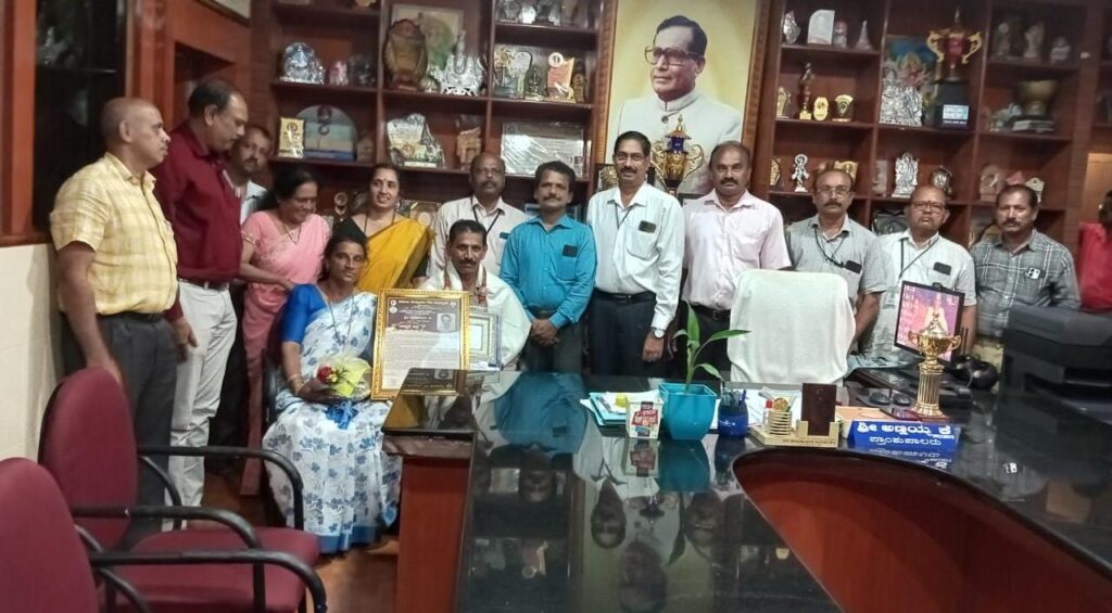 ಕೆವಿಜಿ ಪಾಲಿಟೆಕ್ನಿಕ್ : ನಿವೃತ್ತರಿಗೆ ಬೀಳ್ಕೊಡುಗೆ