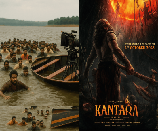 ‘ಕಾಂತಾರ ಚಾಪ್ಟರ್-1’ ಚಿತ್ರೀಕರಣದ ವೇಳೆ ಮಗುಚಿದ ದೋಣಿ-ನಟ ರಿಷಬ್ ಶೆಟ್ಟಿ ಸೇರಿ ಸುಮಾರು 30 ಮಂದಿ ಪ್ರಾಣಾಪಾಯದಿಂದ ಪಾರು