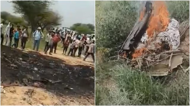 ಜಾಗ್ವಾರ್ ಯುದ್ಧವಿಮಾನ ಪತನ: ಇಬ್ಬರು IAF ಪೈಲಟ್‌ಗಳು ಹುತಾತ್ಮ
