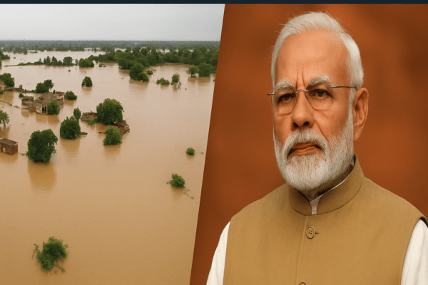 ಭಾರೀ ಪ್ರವಾಹ ಹಾನಿ ಪರಿಶೀಲನೆಗೆ ನಾಳೆ ಪಂಜಾಬ್ಗೆ ಪ್ರಧಾನಿ ಮೋದಿ