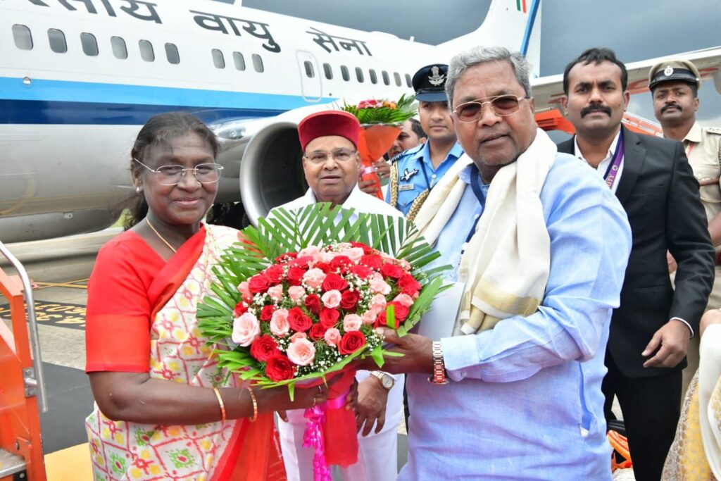 ಮೈಸೂರಿನಲ್ಲಿ ರಾಷ್ಟ್ರಪತಿ ಮುರ್ಮು – ಸಿದ್ದರಾಮಯ್ಯ ಪ್ರಶ್ನೆಗೆ ರಾಷ್ಟ್ರಪತಿ ಉತ್ತರ