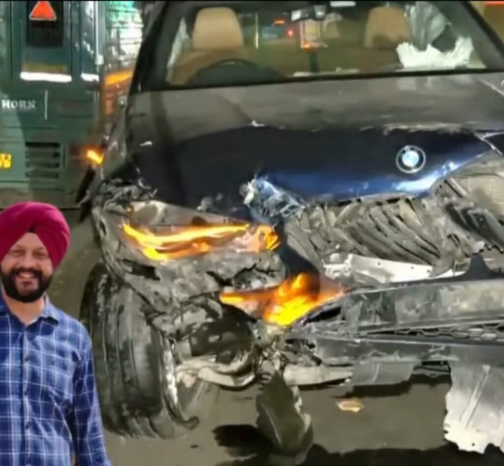 ಬಿಎಂಡಬ್ಲ್ಯು- ಬೈಕ್ ಅಪಘಾತ: ಹಣಕಾಸು ಇಲಾಖೆಯ ಅಧಿಕಾರಿ ಸಾವು