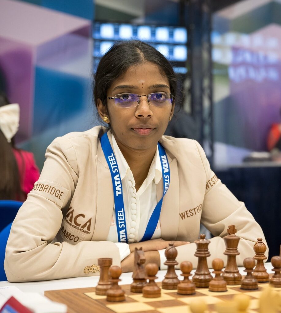🏆 ಭಾರತದ ಹೆಮ್ಮೆ– ಸತತ ಎರಡನೇ ಬಾರಿ ಗ್ರ್ಯಾಂಡ್ ಸ್ವಿಸ್ ಟೈಟಲ್ ಗೆದ್ದ ವೈಶಾಲಿ