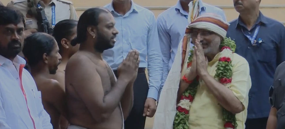 ಉಪ ರಾಷ್ಟ್ರಪತಿ ಚುನಾವಣೆಗೆ ಮುನ್ನ ಸಿ.ಪಿ. ರಾಧಕೃಷ್ಣನ್ ಶ್ರೀರಾಮ ಮಂದಿರ ದರ್ಶನ