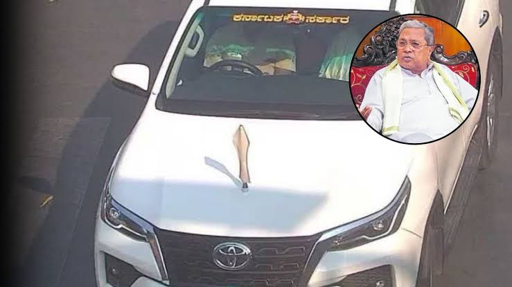 ಮುಖ್ಯಮಂತ್ರಿಯ ವಾಹನಕ್ಕೂ ತಪ್ಪಲಿಲ್ಲ ಐಟಿಎಮ್ಎಸ್ ಕಣ್ಣು – ಸಿದ್ದರಾಮಯ್ಯನ ಅಧಿಕೃತ ವಾಹನದ ಮೇಲೆ 7 ಬಾರಿ ದಂಡ