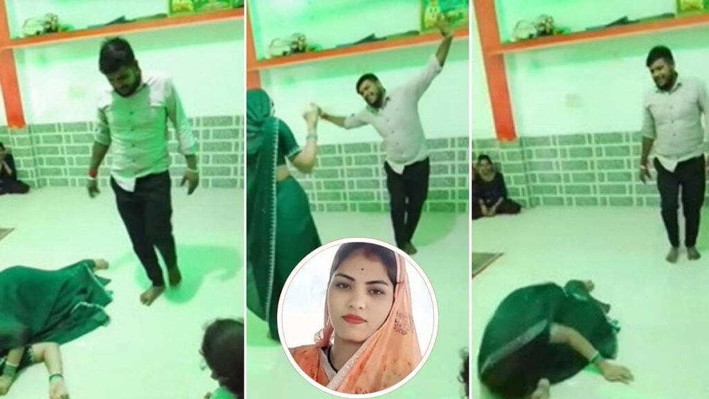 ಪತಿಯೊಂದಿಗೆ ಗರ್ಬಾ ನೃತ್ಯ ಮಾಡುತ್ತಿದ್ದ 19ರ ಯುವತಿ –  ಕುಸಿದು ಬಿದ್ದು ಸಾವು