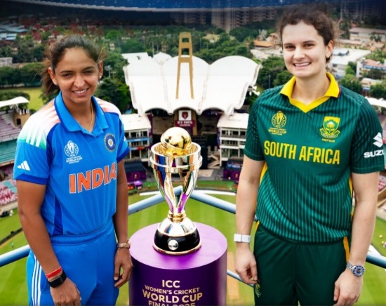 World Cup 2025: ಭಾರತ vs ದಕ್ಷಿಣ ಆಫ್ರಿಕಾ – ಇಂದು ವಿಶ್ವಕಪ್ ಕಿರೀಟಕ್ಕಾಗಿ ಭಾರತ ಮಹಿಳಾ ತಂಡದ ನಿರ್ಣಾಯಕ ಹೋರಾಟ