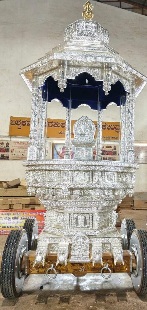 ಕುಕ್ಕೆ ಶ್ರೀ ಸುಬ್ರಹ್ಮಣ್ಯ ದೇವರಿಗೆ ನಾಳೆ ರಾತ್ರಿ ಮೊದಲ ಬೆಳ್ಳಿ ರಥೋತ್ಸವ.