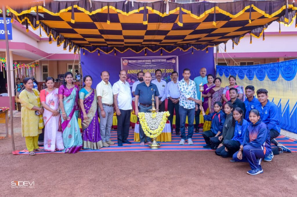 ರೋಟರಿ ವಿದ್ಯಾಸಂಸ್ಥೆಗಳ ವರ್ಷಿಕ ಕ್ರೀಡಾಕೂಟ-ಅದ್ದೂರಿ ಆಚರಣೆ.