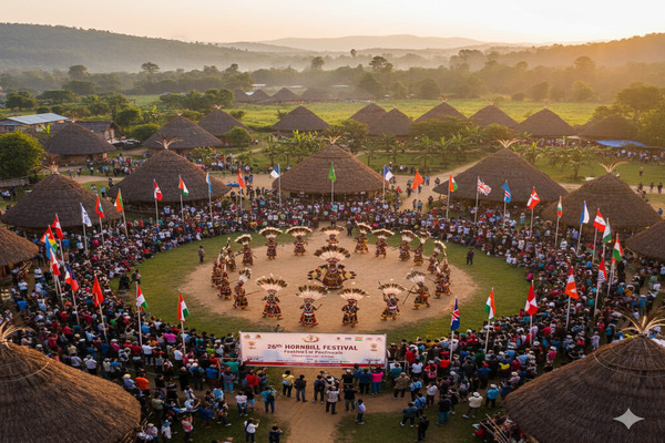 ಹಾರ್ನ್ಬಿಲ್ ಉತ್ಸವ: ನಾಗಾಲ್ಯಾಂಡ್ನಲ್ಲಿ ‘ಹಬ್ಬಗಳ ಹಬ್ಬ’ಕ್ಕೆ ಅದ್ಧೂರಿ ಚಾಲನೆ!