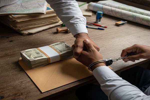 ಕಾಸರಗೋಡು: ಭೂ ದಾಖಲೆ ತಿದ್ದುಪಡಿಗೆ ಲಂಚ; ವಿಜಿಲೆನ್ಸ್ ಬಲೆಗೆ ಬಿದ್ದ ಮಧ್ಯವರ್ತಿ