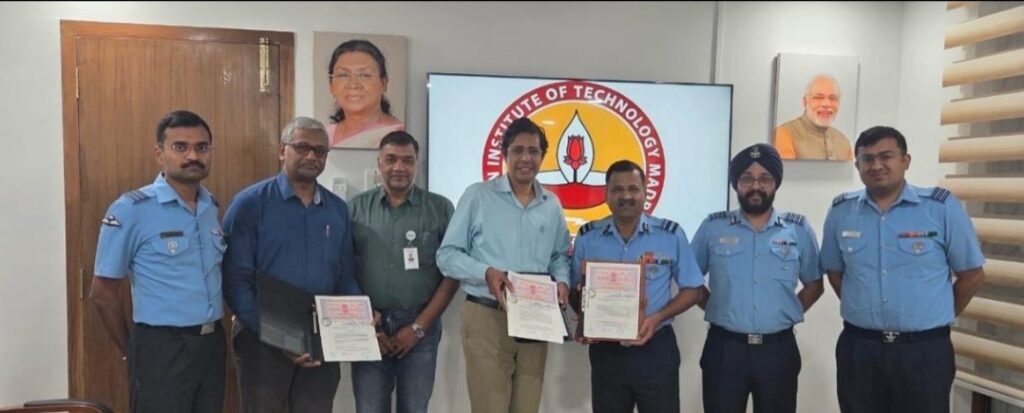 ವಾಯುಪಡೆ ಬಲವರ್ಧನೆಗೆ ಐಐಟಿ ಮದ್ರಾಸ್ ಸಾಥ್: ಸ್ವದೇಶಿ ಸಂವಹನ ವ್ಯವಸ್ಥೆ ಅಭಿವೃದ್ಧಿಗೆ ಒಪ್ಪಂದ