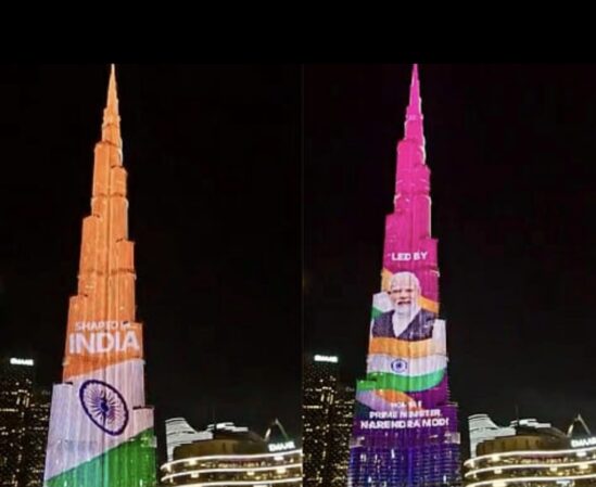 ಭಾರತದ AI ಇಂಪ್ಯಾಕ್ಟ್ ಸಮಿಟ್ನ್ನು ಗೌರವಿಸಿದ ಯುಎಇ – ಬುರ್ಜ್ ಖಲೀಫಾದಲ್ಲಿ ವಿಶೇಷ ಬೆಳಕು ಪ್ರದರ್ಶನ