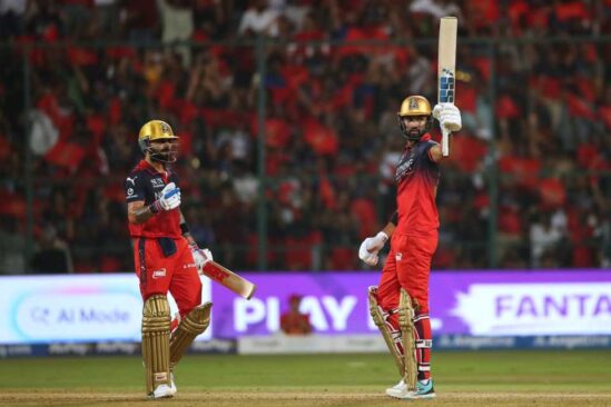 RCB vs GT: ಕೊಹ್ಲಿ-ಪಡಿಕ್ಕಲ್ ಬ್ಯಾಟಿಂಗ್ ಅಬ್ಬರ; ಚಿನ್ನಸ್ವಾಮಿಯಲ್ಲಿ ಕೊನೆಯ ಪಂದ್ಯ ಗೆದ್ದು ದಾಖಲೆ ಬರೆದ ಆರ್‌ಸಿಬಿ!