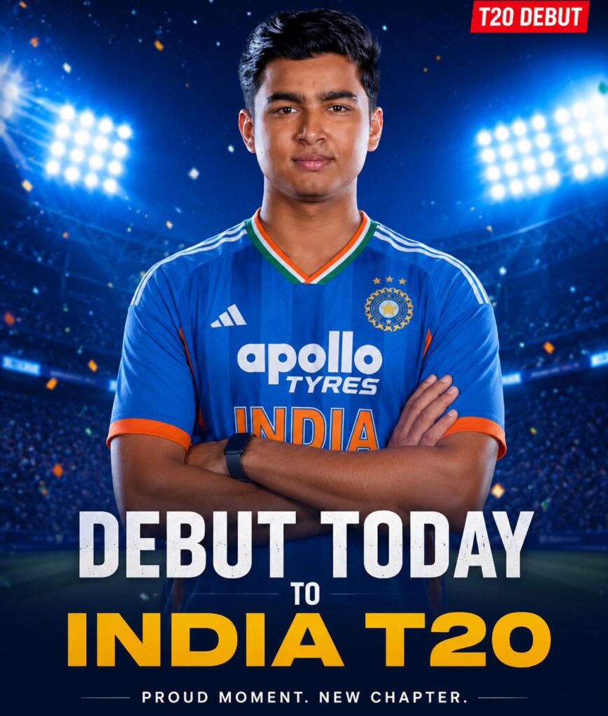 ಇತಿಹಾಸ ಬರೆದ 15ರ ಹರೆಯದ ವೈಭವ್ ಸೂರ್ಯವಂಶಿ: ಕೊನೆಗೂ ಟೀಮ್ ಇಂಡಿಯಾ ಜರ್ಸಿ ಧರಿಸಿ ಟಿ20 ಕ್ರಿಕೆಟ್ಗೆ ಪದಾರ್ಪಣೆ